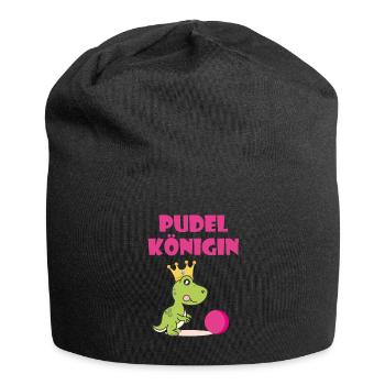Pudelkoenigin Pudelkönigin Kegeln T-Shirt - Jersey-Beanie - Schwarz - Vorne