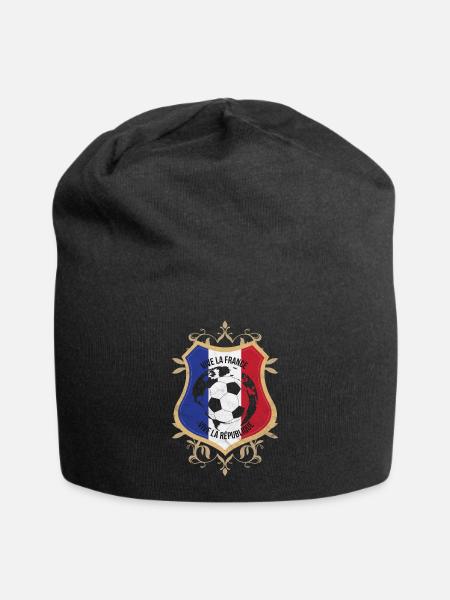 Drapeau français Couleurs nationales Paris Football - Bonnet en jersey - noir