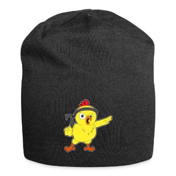 Karate Kücken! - Jersey-Beanie - Anthrazit - Vorne