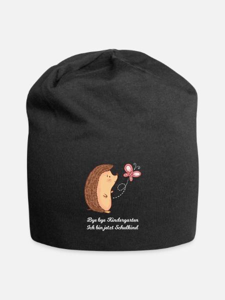 Écolier 2018 inscription à l'école retour au cadeau de l'école - Bonnet en jersey - noir