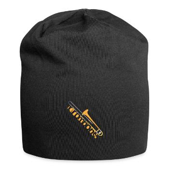 Trombone Musical Instrument - Jersey Beanie - black - Front