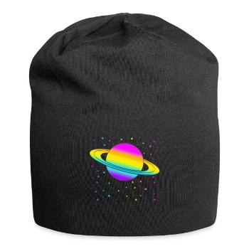 Saturne - Bonnet en jersey - noir - Devant