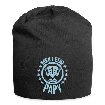 Opa besten Cup-Trophäe Trophäe premie - Jersey-Beanie - Schwarz - Vorne
