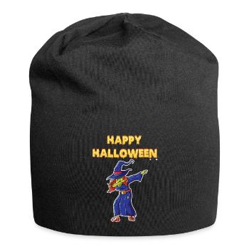 Happy Halloween Dabbing Witch - Bonnet en jersey - noir - Devant