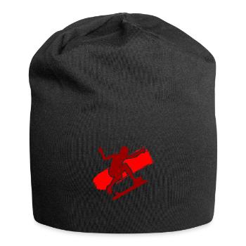 Skater - Jersey Beanie - black - Front