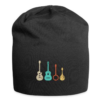Bluegrass Musik - Country Amerika Banjo - Jersey-Beanie - Schwarz - Vorne