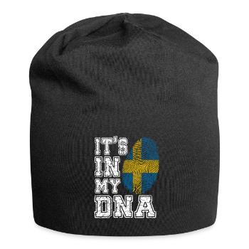 DNA Schweden T-shirt - Jersey-Beanie - Schwarz - Vorne
