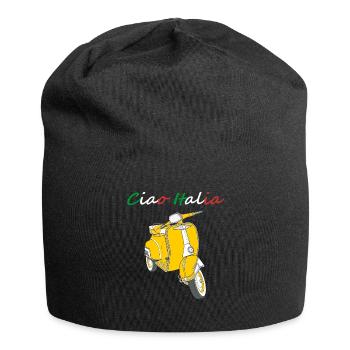 Ciao Italia Italien italienisch Italiener - Jersey-Beanie - Schwarz - Vorne