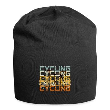 Bike Retro Bike Bicycle Bike BMX MTB Gift - Jersey Beanie - black - Front