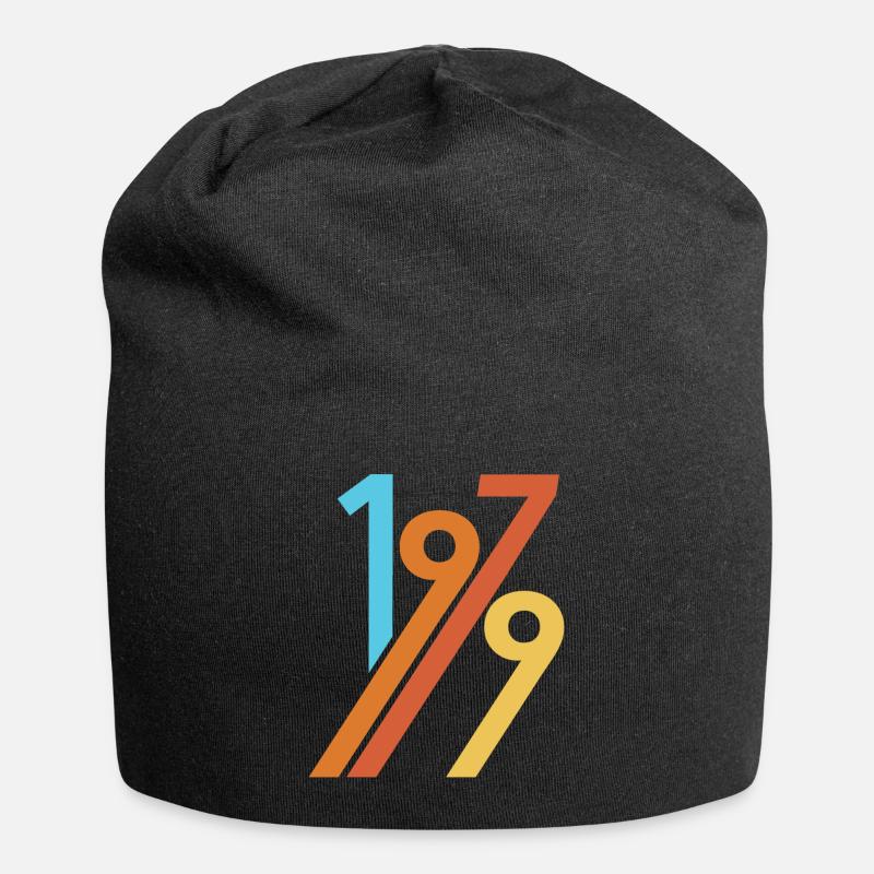 1979 - Jersey-Beanie - Schwarz