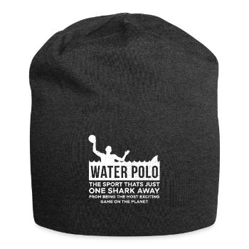 Water-polo - Bonnet en jersey - charbon - Devant