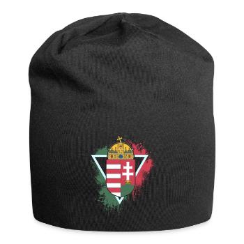 Hungary National Symbol - Jersey Beanie - black - Front