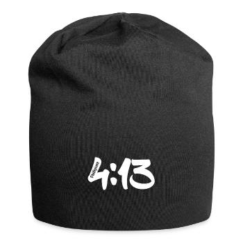 Philippians 4:13 Christian Christian gift - Jersey Beanie - black - Front