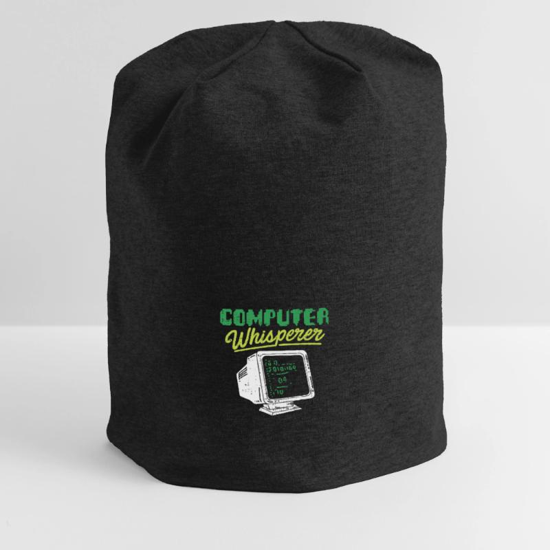 Computer Whisperer Nerd Gamer Programmer Geek Jersey Beanie