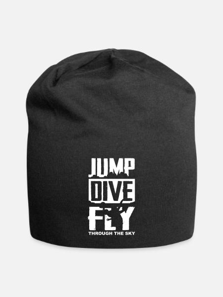 Jump Dive Fly - Jersey-Beanie - Schwarz
