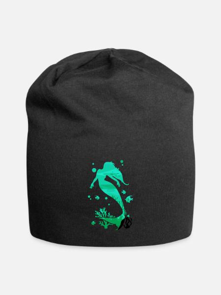 Sirène sirène sirène conte de fées - Bonnet en jersey - noir