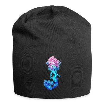 Mermaid mermaid mermaid fairy tale - Jersey Beanie - black - Front