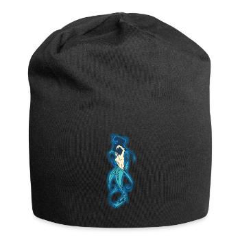 Mermaid mermaid mermaid fairy tale - Jersey Beanie - black - Front