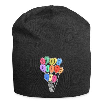 Kinder Geburtstag Shirt - Jersey-Beanie - Anthrazit - Vorne