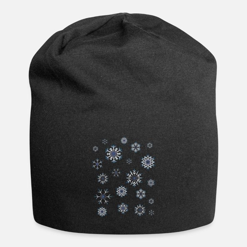 hiver - Bonnet en jersey - noir