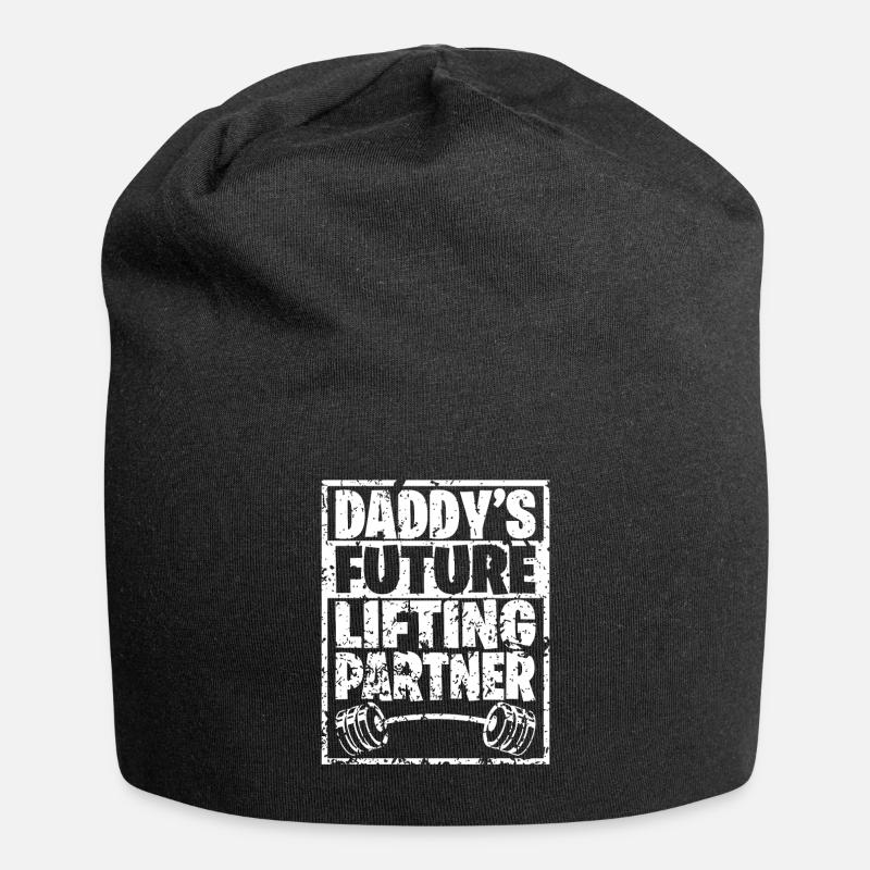Le futur partenaire de Daddy - Bonnet en jersey - noir