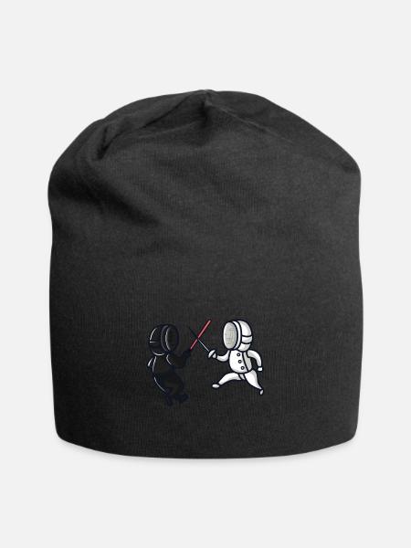 Escrime, escrime, fleuret - Bonnet en jersey - noir