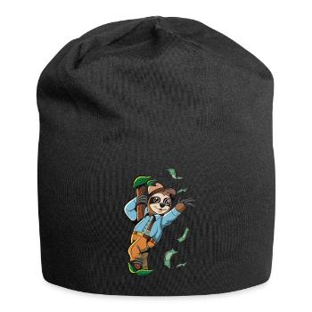Cadeau de dessin animé - Bonnet en jersey - noir - Devant