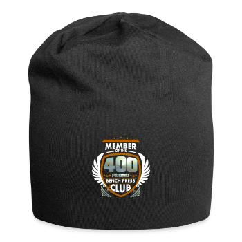 Member Of The 400 Pound Bench Press Club T Shirt - Jersey-Beanie - Schwarz - Vorne