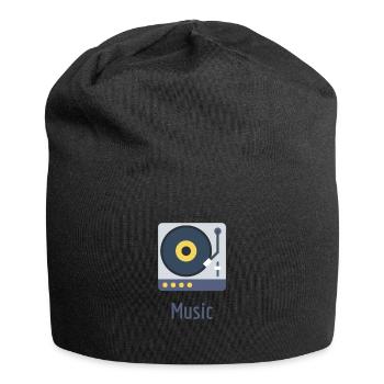 Musik Music - Jersey-Beanie - Schwarz - Vorne
