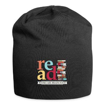 READ Books - Brainfood Reading Library Gift - Bonnet en jersey - noir - Devant