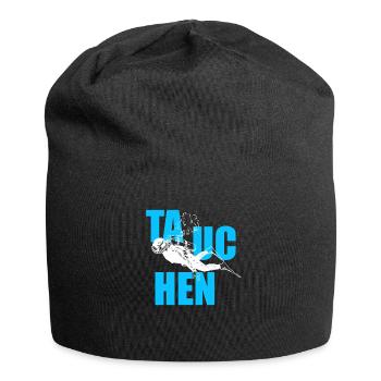 tauchen - Jersey-Beanie - Schwarz - Vorne