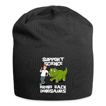 Bring Dinosaurier Zurück Archäologie Wissenschaft - Jersey-Beanie - Schwarz - Vorne