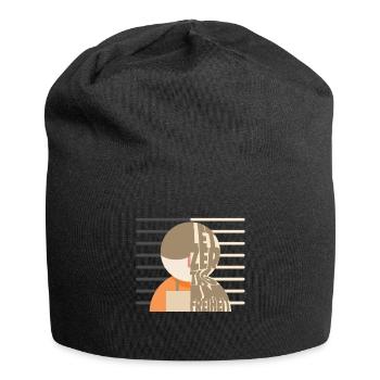 Letzter Tag in Freiheit! - Jersey-Beanie - Schwarz - Vorne