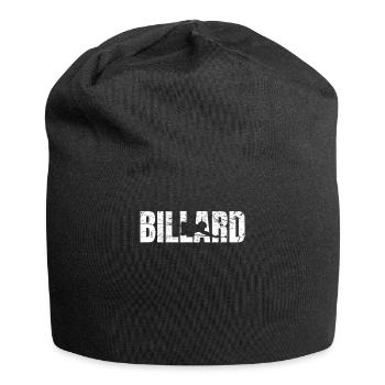 Billard - Jersey-Beanie - Schwarz - Vorne