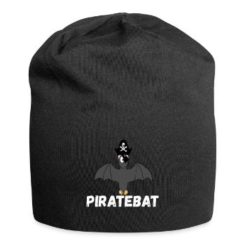 Pirate Bat Captains Piracy Gifts - Jersey Beanie - black - Front