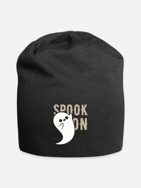 Spook on - Jersey Beanie - black