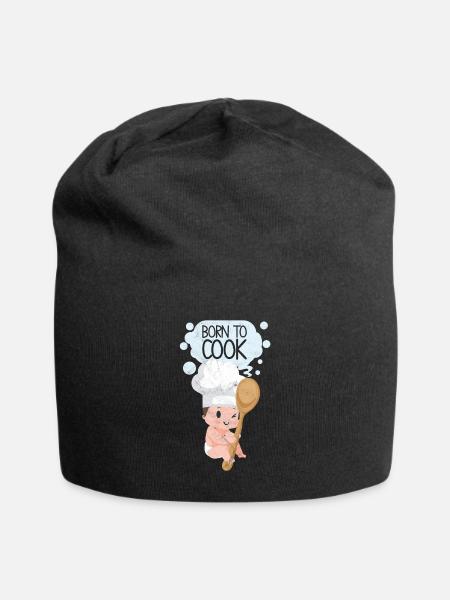 Chef Chef Cadeau Cuisine Cuisinier Cuisinier Cuisine - Bonnet en jersey - noir