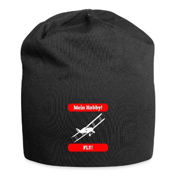 FLY - Jersey Beanie - black - Front