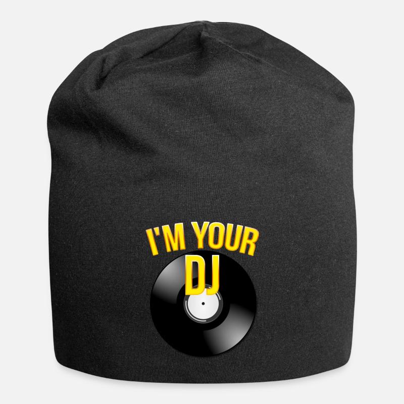 i'm your dj - Jersey-Beanie - Schwarz