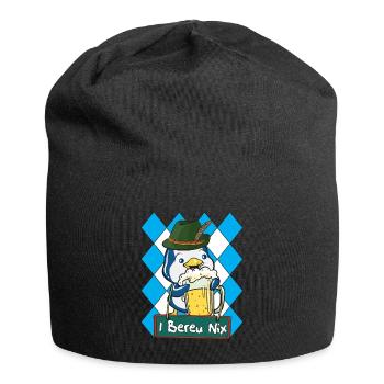 Wiesn Pinguin Zoo Tier Bier Geschenk - Jersey-Beanie - Schwarz - Vorne