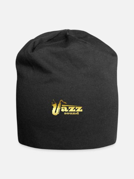 Son jazz - Bonnet en jersey - noir
