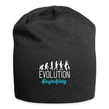 L'évolution du kayak - Bonnet en jersey - noir - Devant