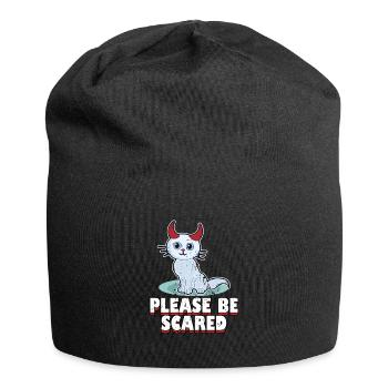 Halloween - Bonnet en jersey - noir - Devant