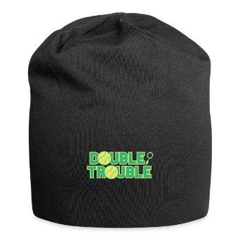 Tennis Double Trouble - Jersey-Beanie - Schwarz - Vorne