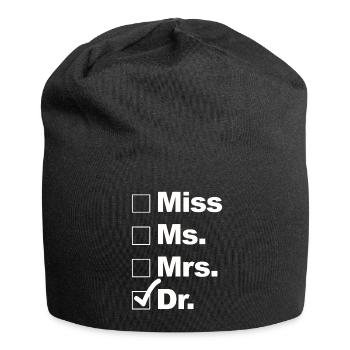Choose Doctor - Jersey Beanie - black - Front