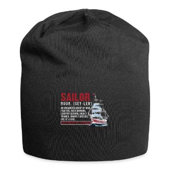 Sailor Defenders Of Freedom - Bonnet en jersey - noir - Devant