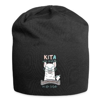 KiTa war gestern - Jersey-Beanie - Schwarz - Vorne
