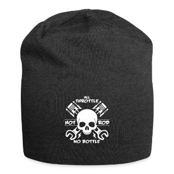 Hot Rod - Jersey Beanie - charcoal grey - Front