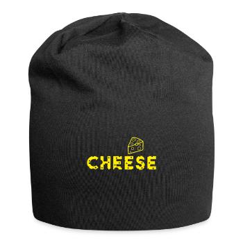 cheese Käse - Jersey-Beanie - Schwarz - Vorne