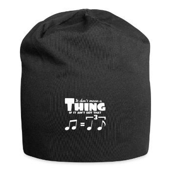jazz - Bonnet en jersey - noir - Devant